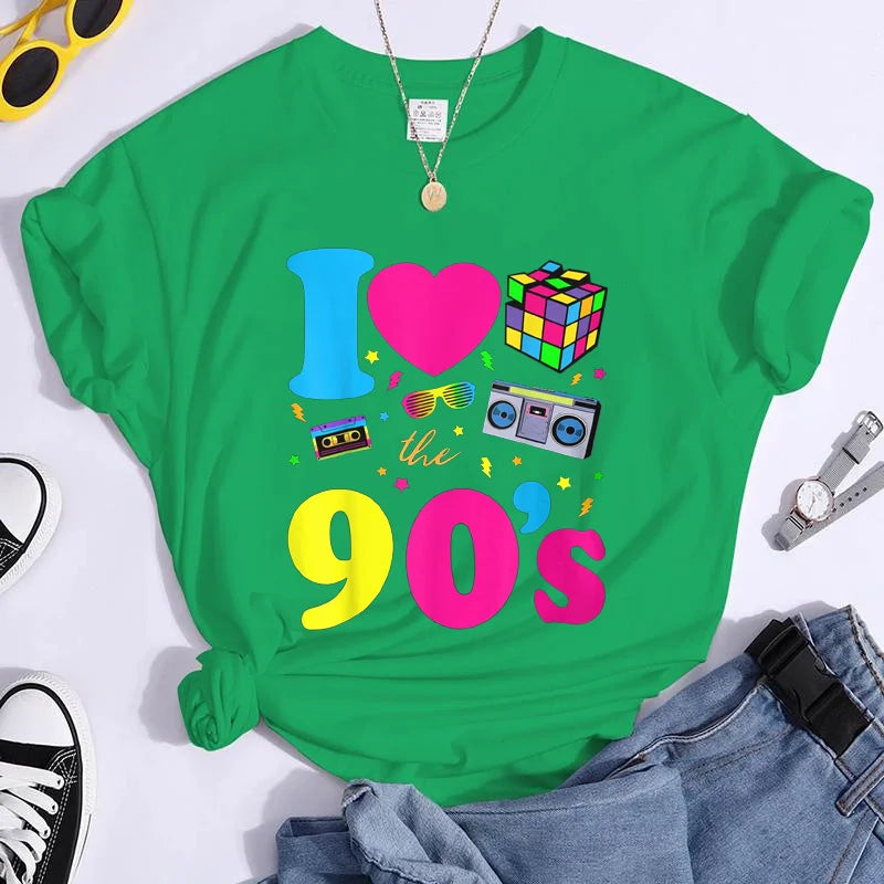 90's T-Shirt - Casual Loose Fit