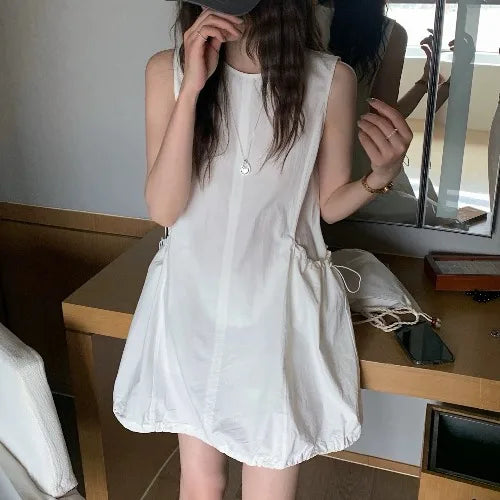 Denim Jumpsuit Set - Kids Two Piece Light Blue