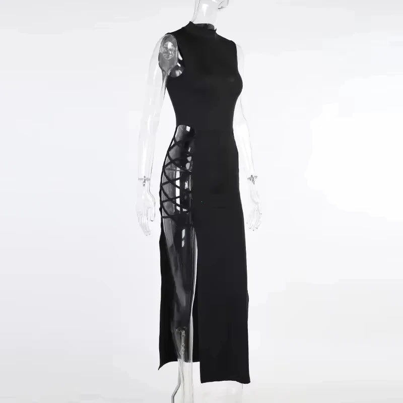 Bandage Dress - Sleeveless Backless Party