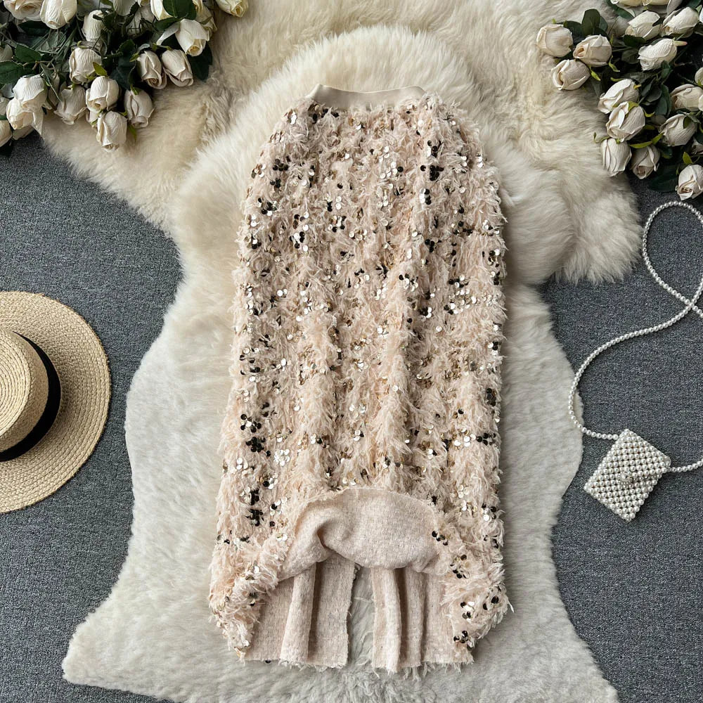 A-Line Maxi Skirt - Drawstring Solid Black