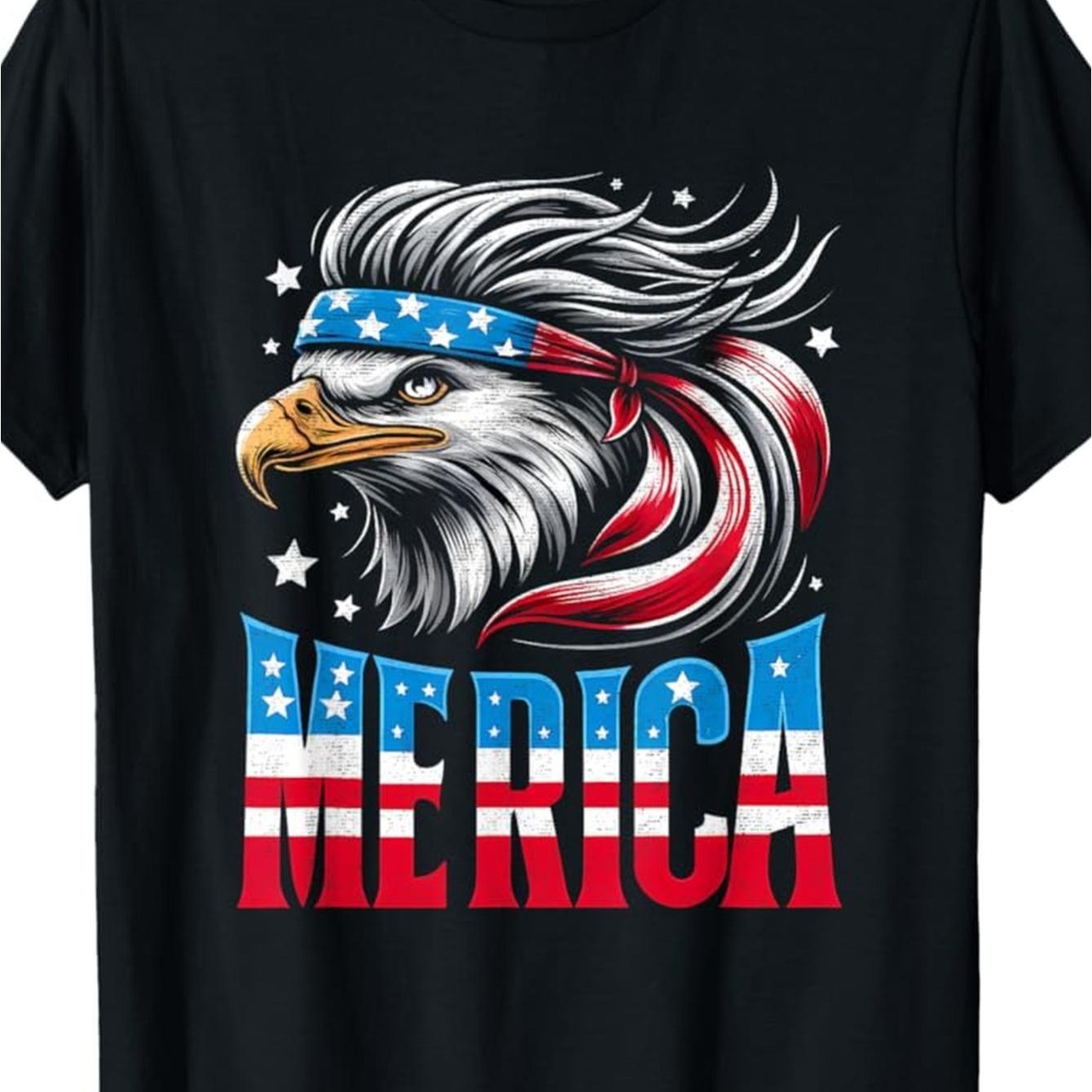 USA Eagle T-Shirt - Round Neck
