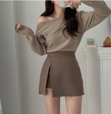 Minifalda Estilo Coreano Delicada Mujer