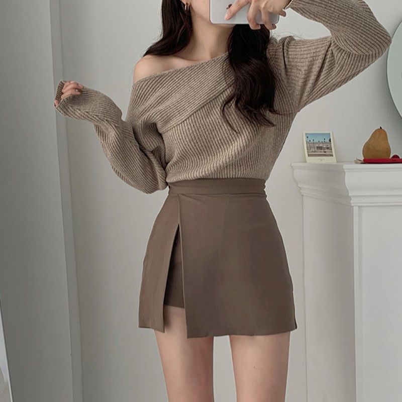 Minifalda Estilo Coreano Delicada Mujer