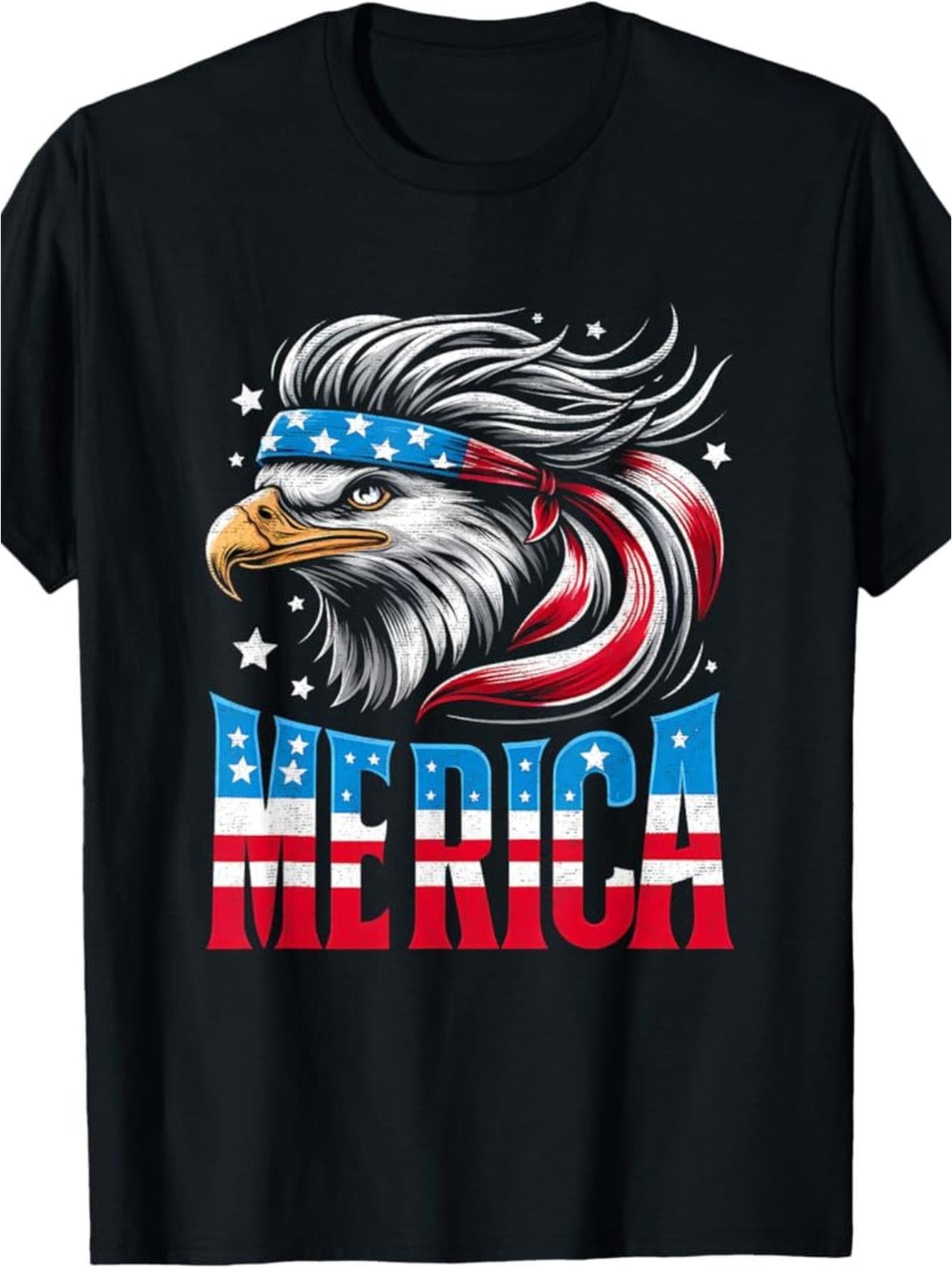 USA Eagle T-Shirt - Round Neck