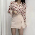 Minifalda Estilo Coreano Delicada Mujer