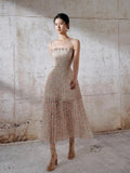 Vestido Plisada Tirantes Mujer Fresca y Elegante