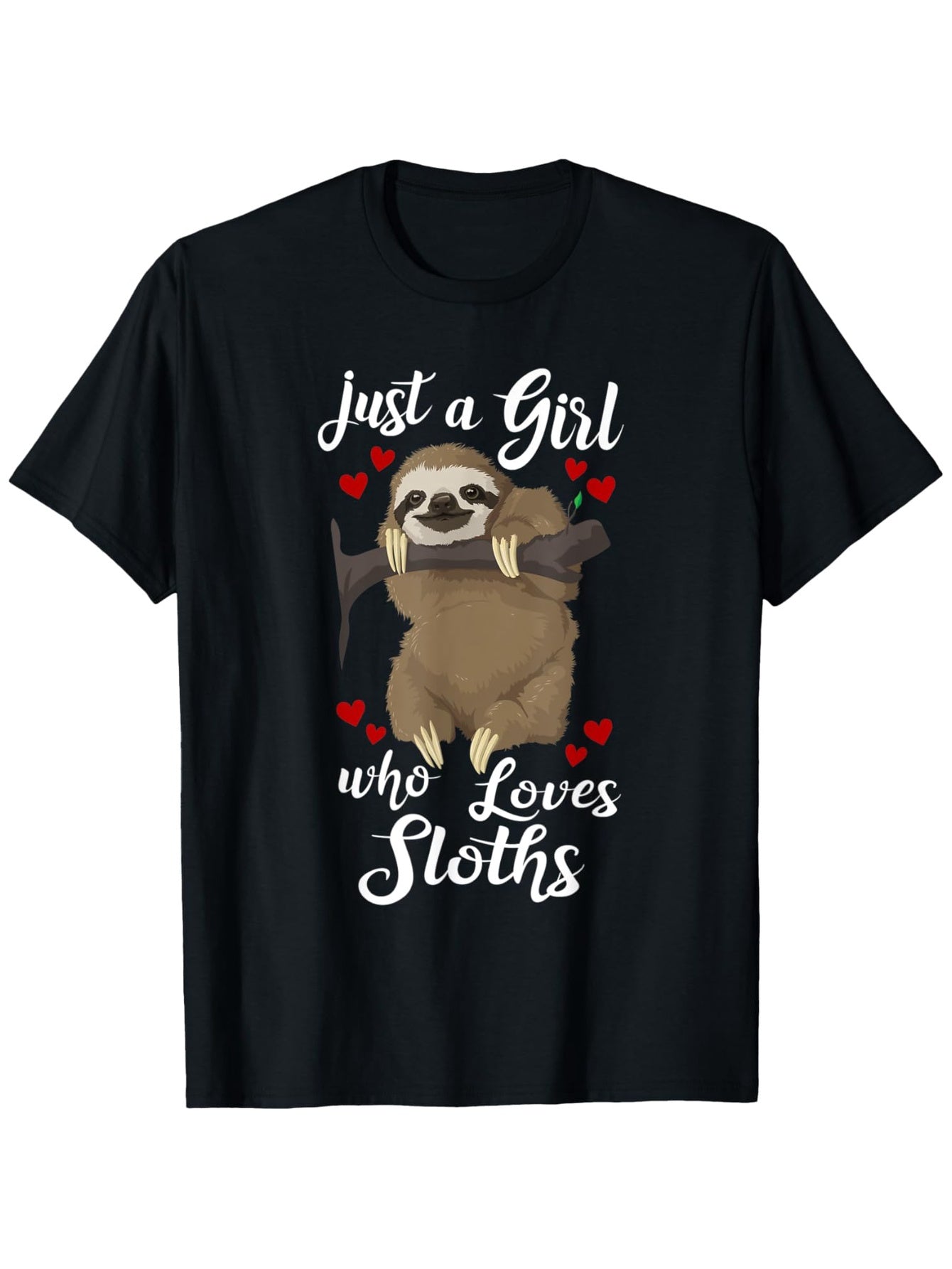 Sloth Animal T-Shirt - Round Neck
