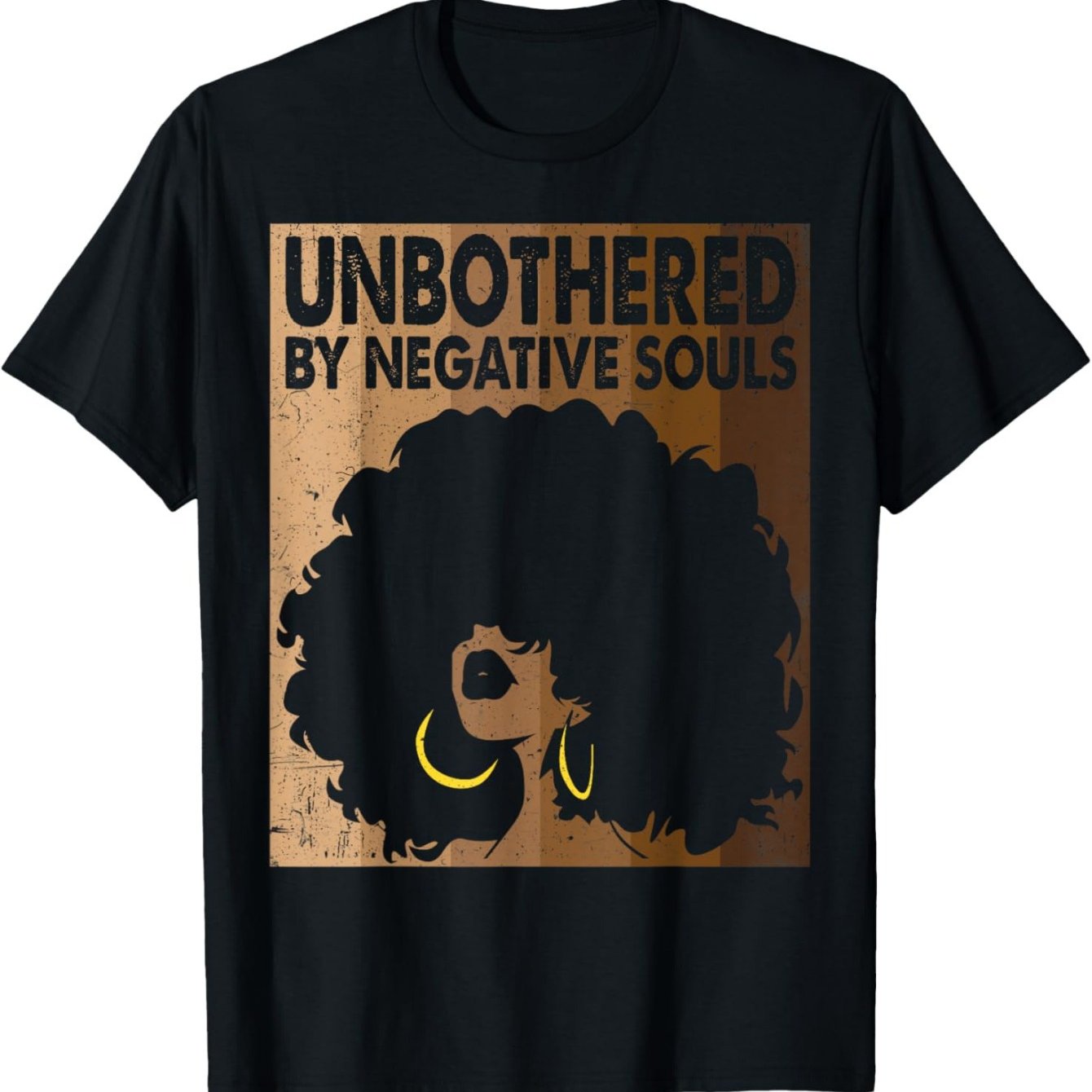 Afro Diva T-Shirt - Round Neck