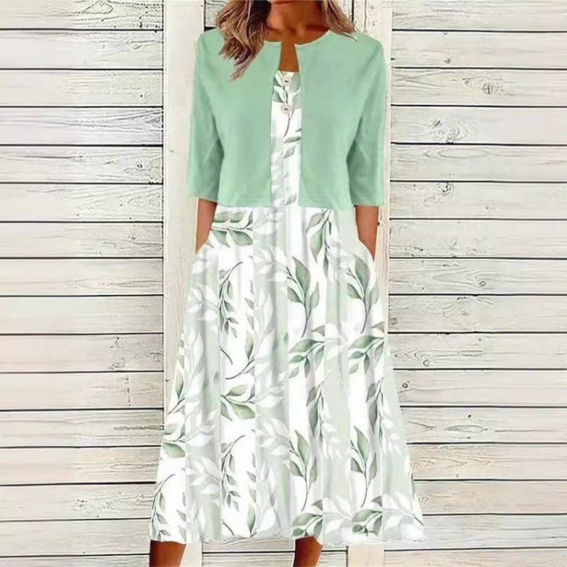 Vestido Maxi Sofisticado Mujer Elegante Línea A