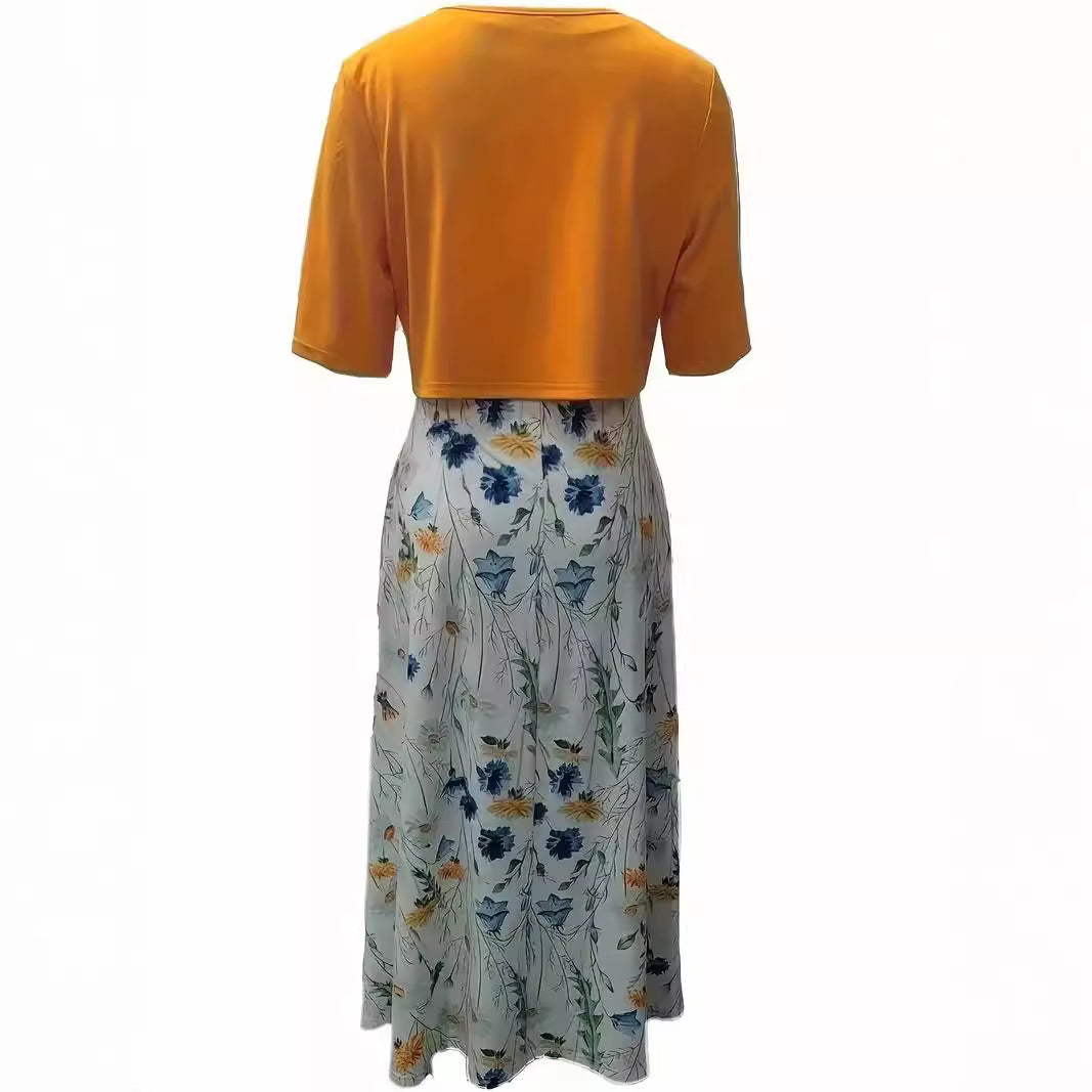 Vestido Maxi Sofisticado Mujer Elegante Línea A