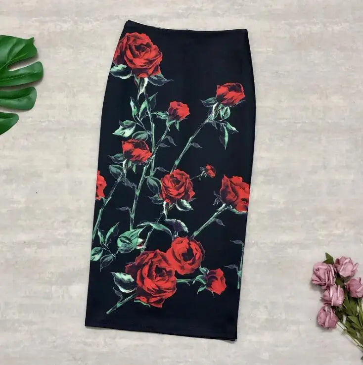 A-Line Midi Skirt - Belted Korean Workwear