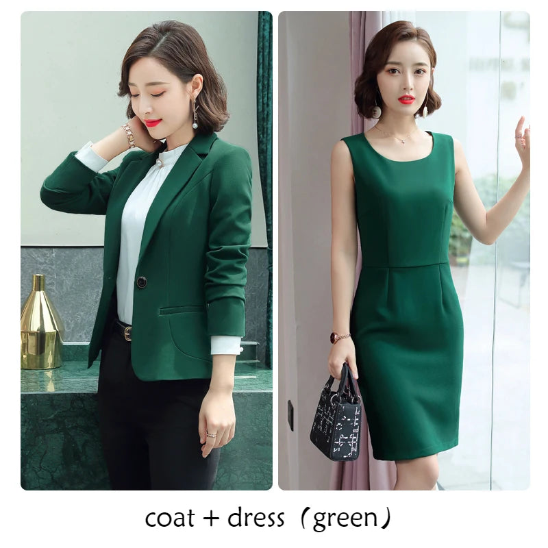 Professional Blazer - Slim Single Button Dress Suit