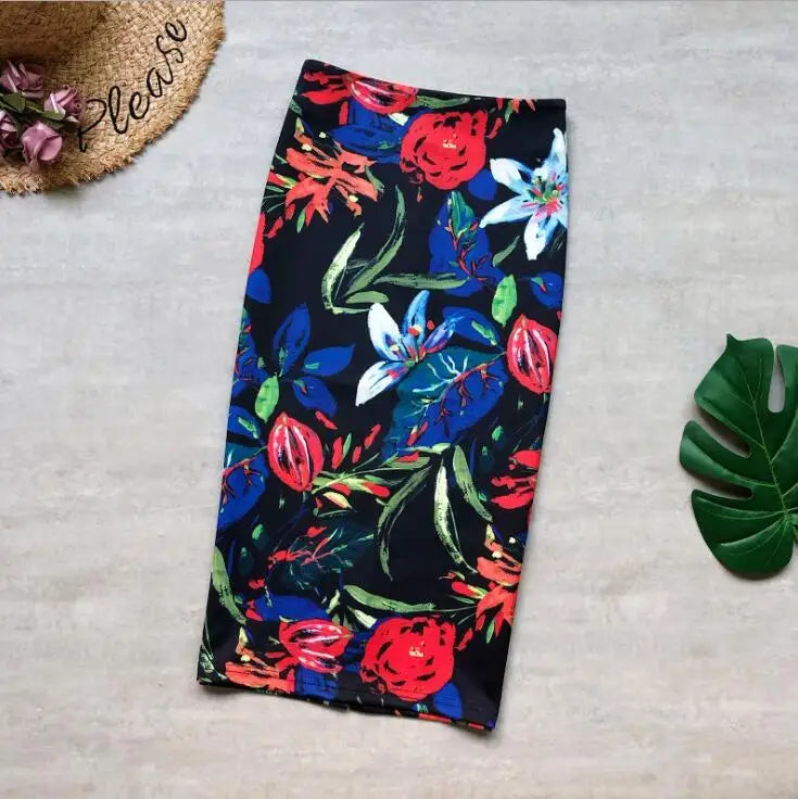 A-Line Midi Skirt - Belted Korean Workwear