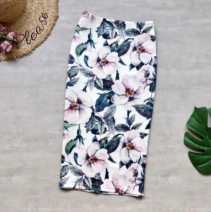 A-Line Midi Skirt - Belted Korean Workwear