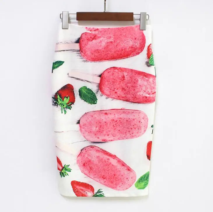 A-Line Midi Skirt - Belted Korean Workwear