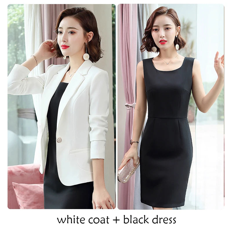 Professional Blazer - Slim Single Button Dress Suit