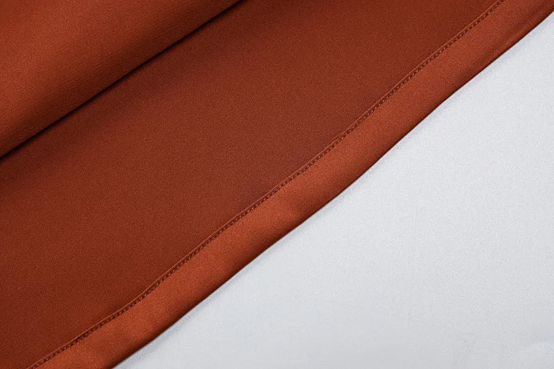 Vestido Noche Largo Espalda Descubierta Frente Cruzado Mujer