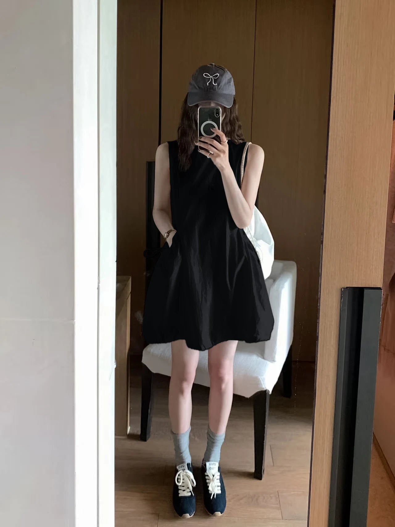 Denim Jumpsuit Set - Kids Two Piece Light Blue