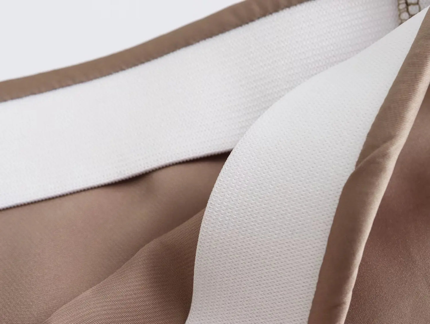 Satin Midi Skirt - High Waist