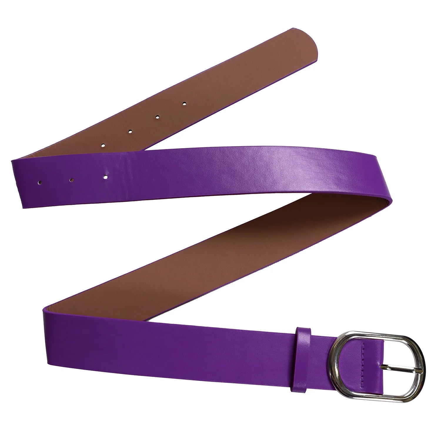 Vestido de Oficina Plisado Escote V Cintura Alta Cinturón Elegante