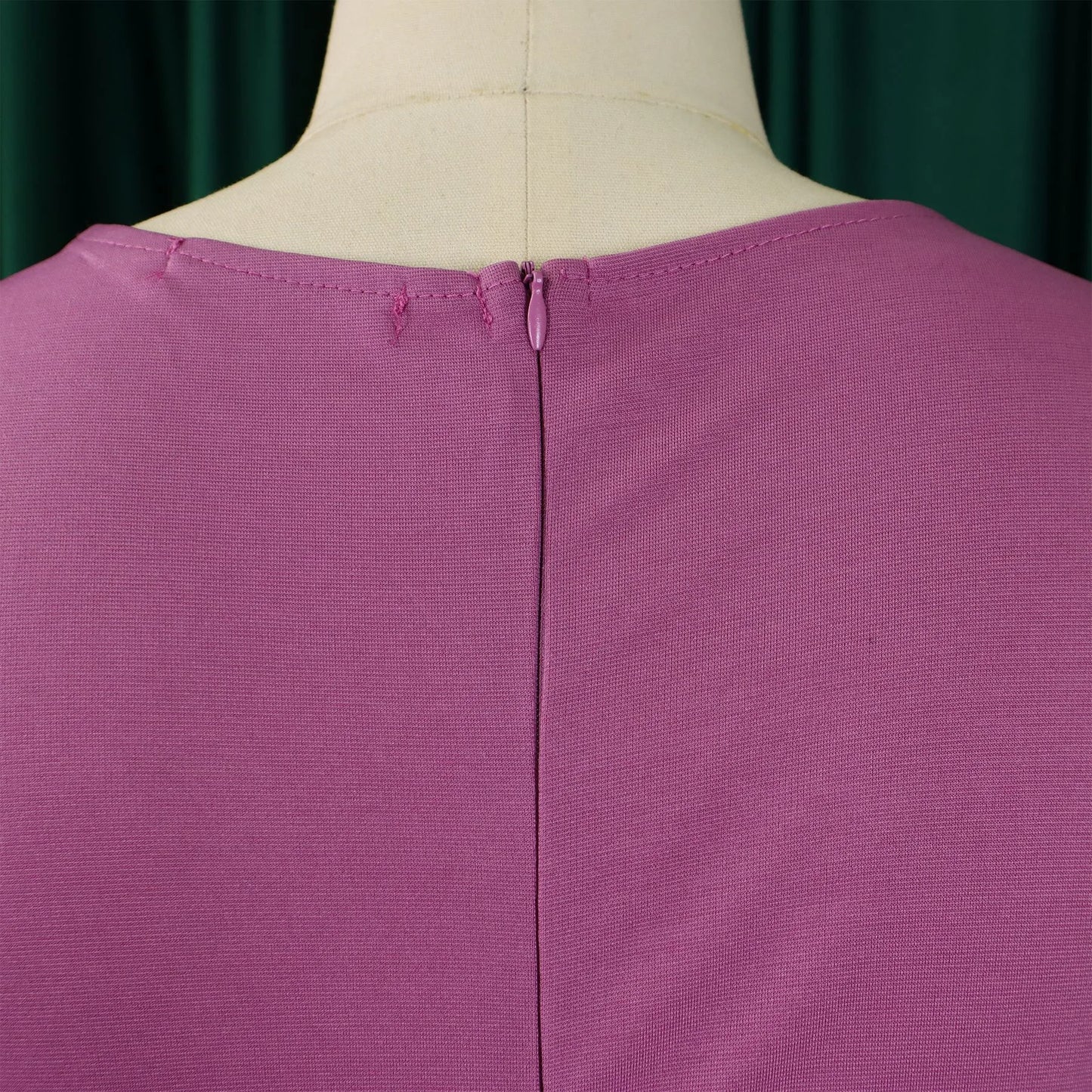 Office Dress - V Neck Belt Pleated Midi