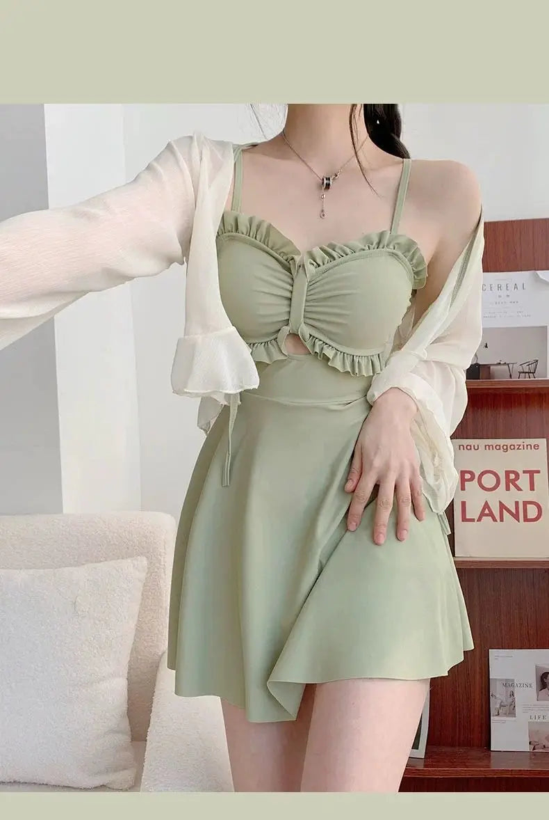 Vestido Playa Cubre Abdomen - Conservador Estilizante Verano