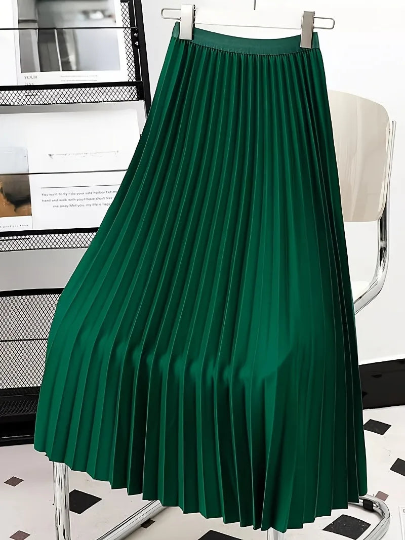 Pleated Skirt - Vintage Goth Party Elegant