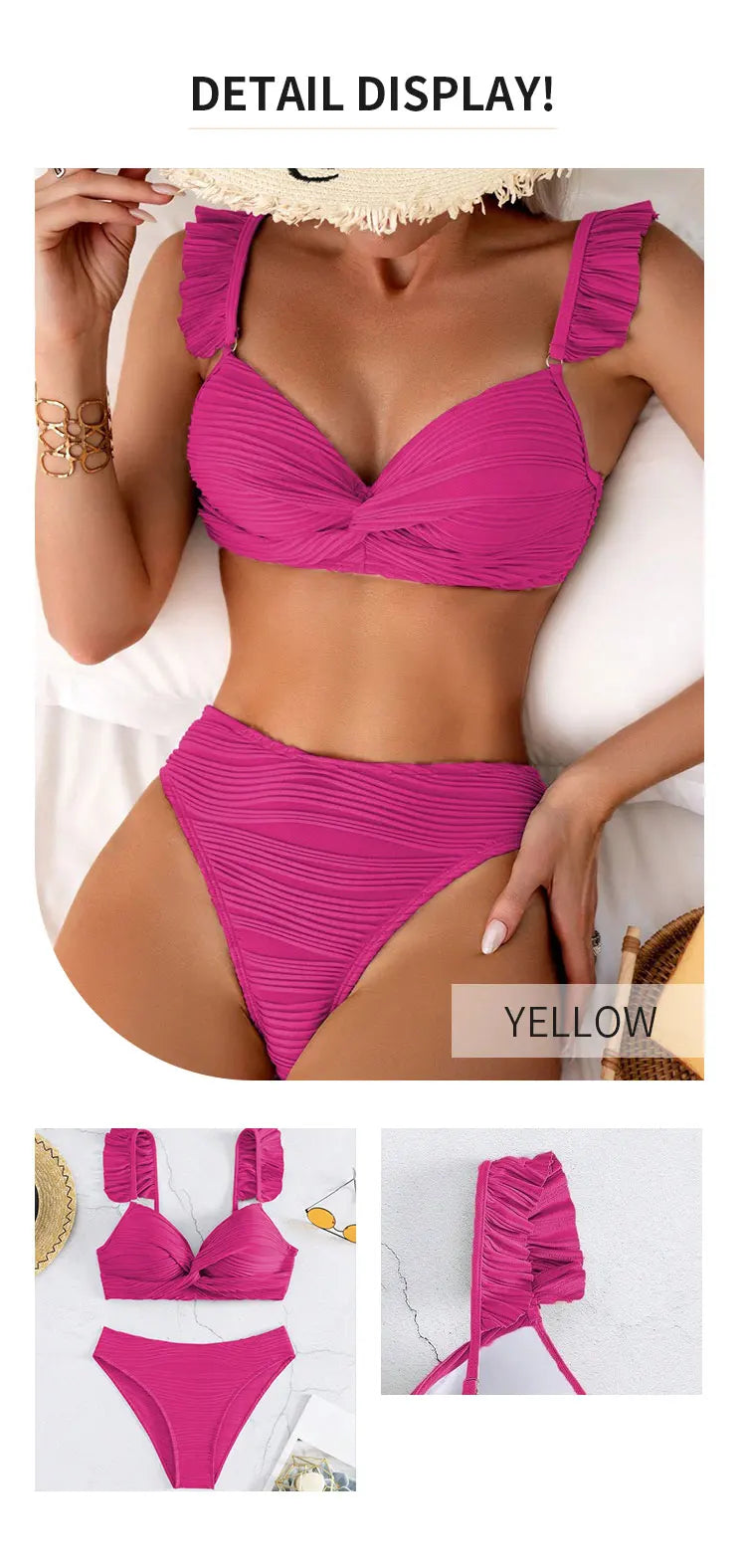 2025 Swimsuit Women Swimwear Black Sexy Bikinis Push Up Female Beach Swimming Wear Bathing Suit Brazilian Bikini Set Pool Bather