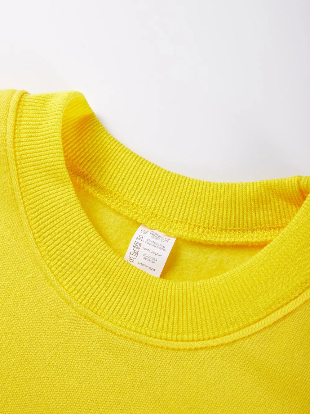 Polerón Cuello Redondo Mujer Felpa Estilo Europeo Americano