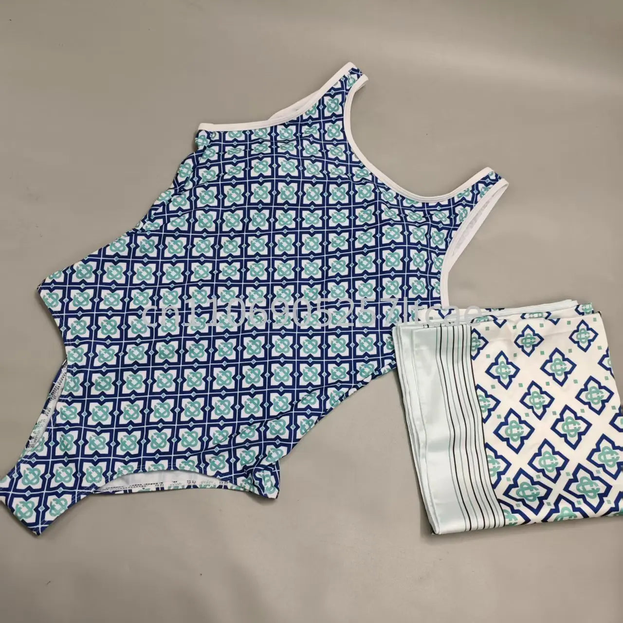 Fashion Design Scarf Swimsuits Designer Brand Women's Beachwear Scarf Bikini Sets