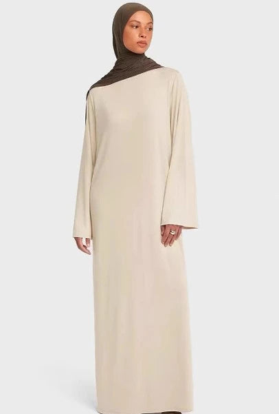 Vestido Largo Abaya Mujer Estilo Árabe Kaftan Holgado