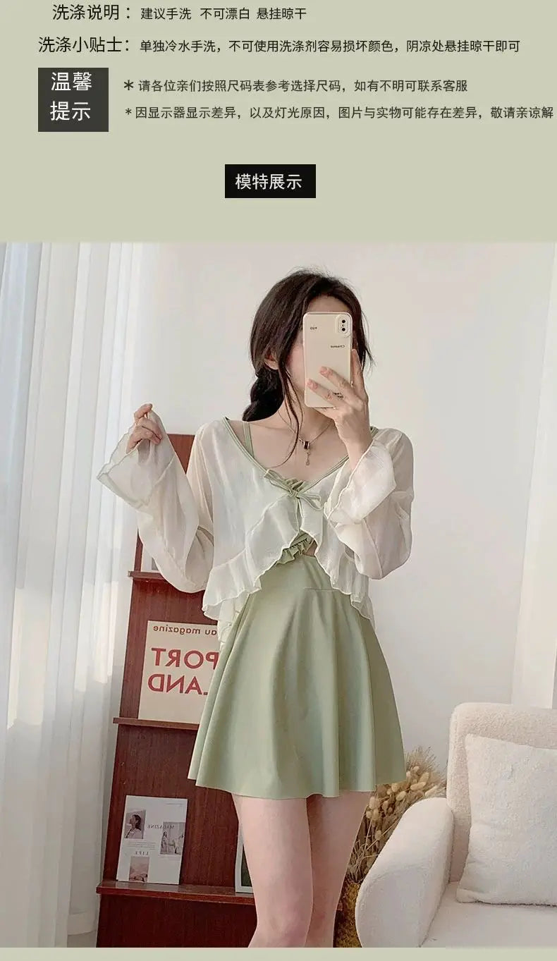 Vestido Playa Cubre Abdomen - Conservador Estilizante Verano