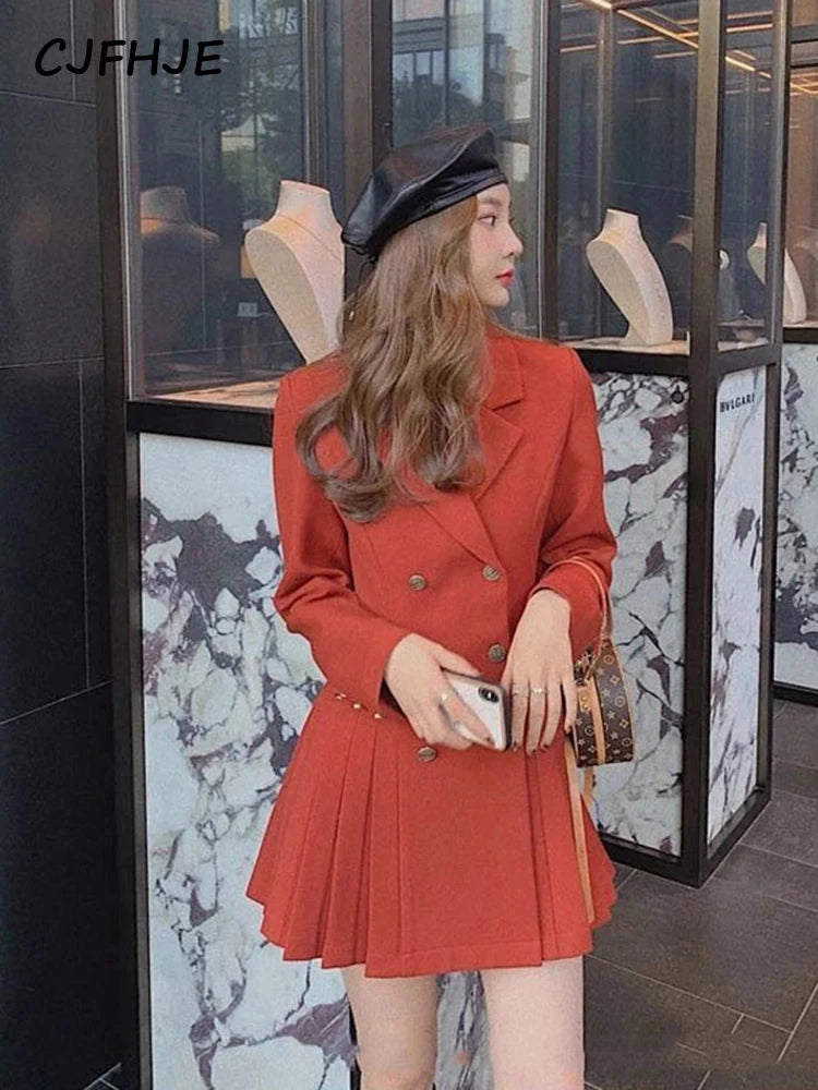 Business Suit - Hepburn French Style Black Dress