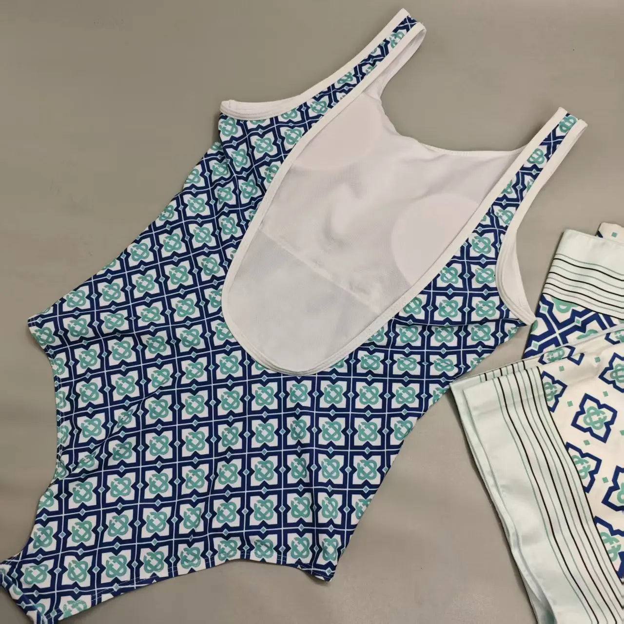 Fashion Design Scarf Swimsuits Designer Brand Women's Beachwear Scarf Bikini Sets