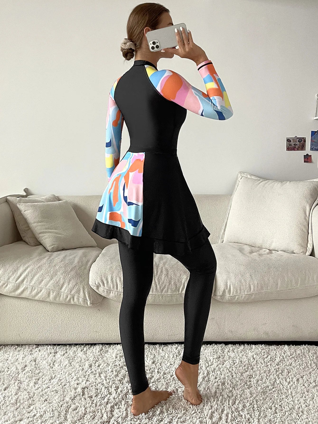 Muslim Woman Swimsuit  Burkini Femme Musulmane Burqini Women Swimming Wear Islamic Swimsuit for Women Burkini Long Muslim Woman