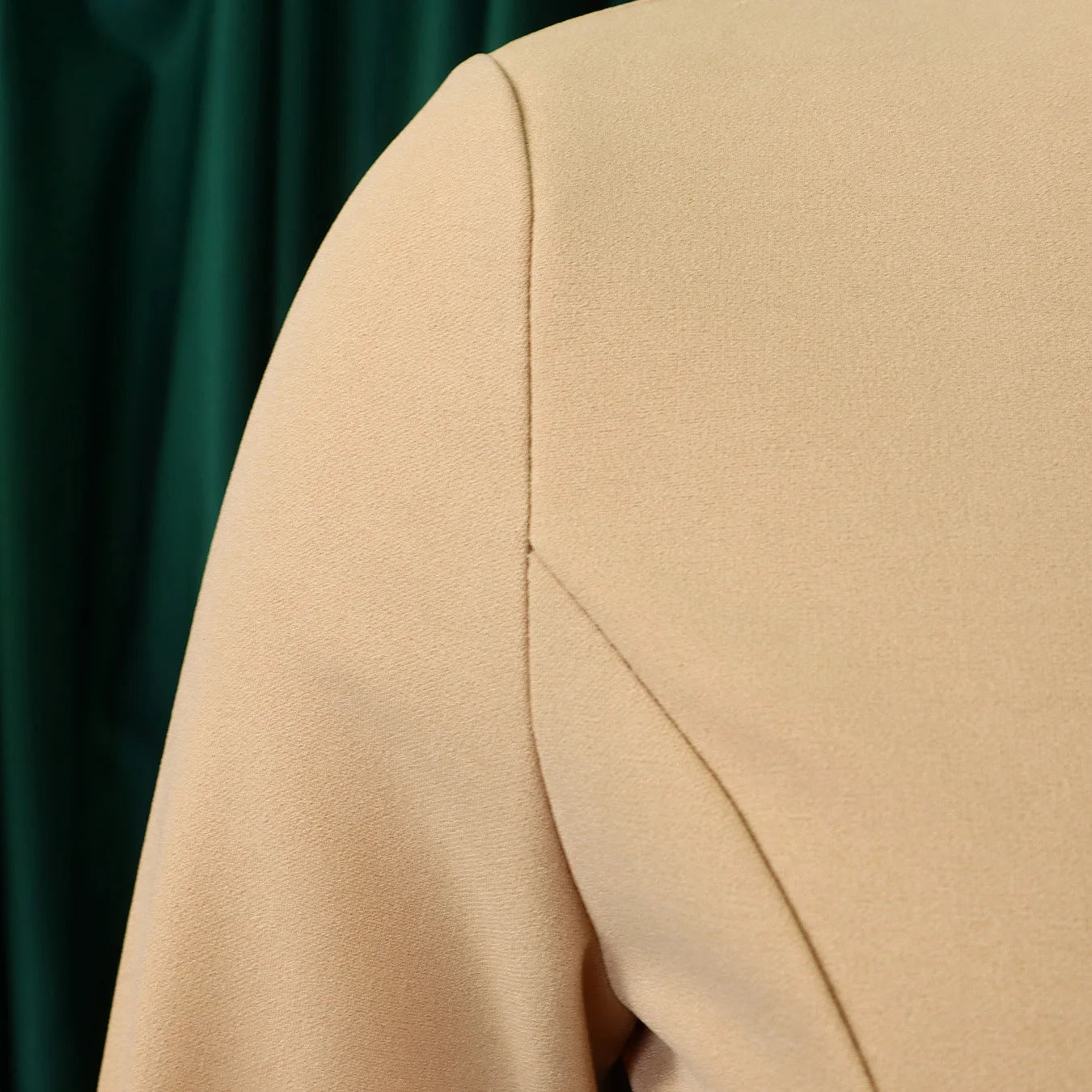 Office Dress - V Neck Belt Midi Professional 2024