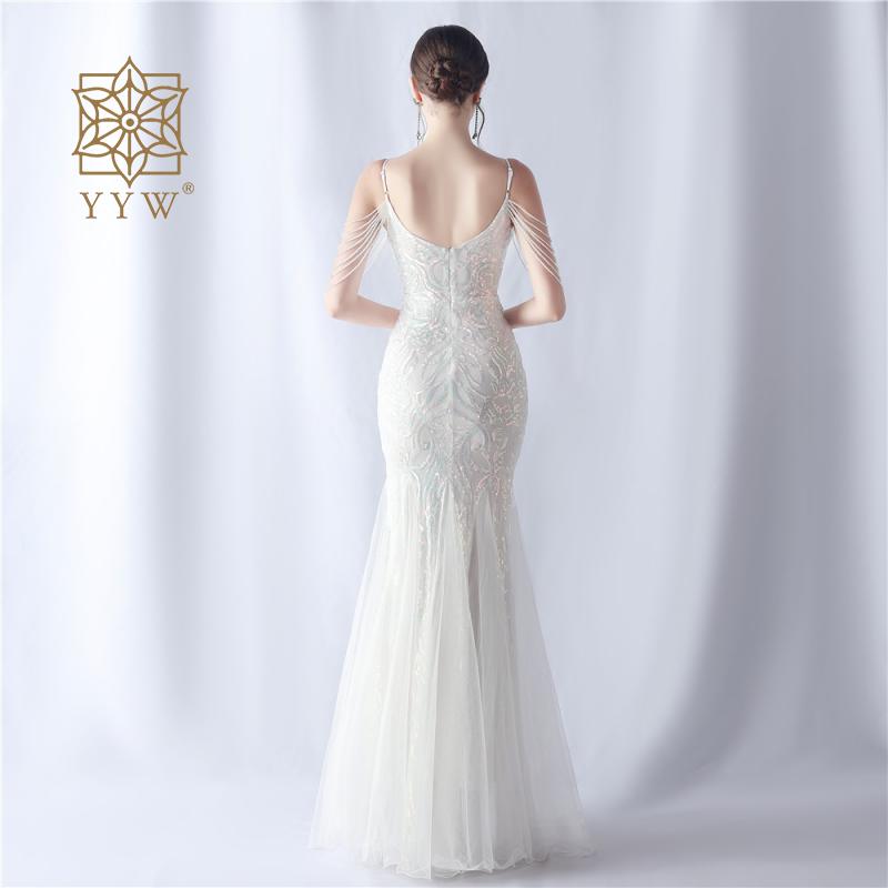 Prom Dress - Sequin Long Cocktail Luxury