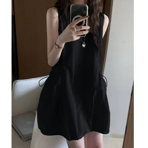 Denim Jumpsuit Set - Kids Two Piece Light Blue