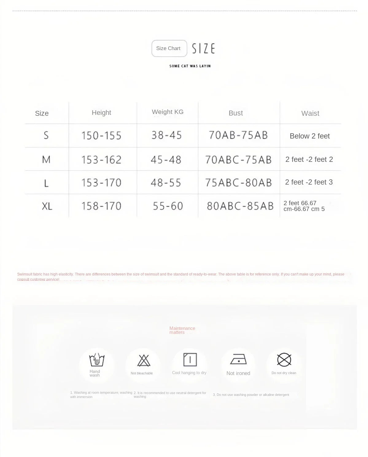 Swim Dress - One Piece Conservative Waist Gathering