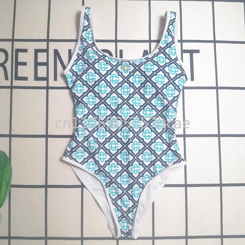 Fashion Design Scarf Swimsuits Designer Brand Women's Beachwear Scarf Bikini Sets