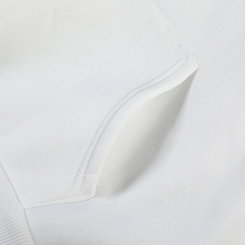 Polerón con Capucha Caricatura Mujer Manga Larga Suelto Felpa