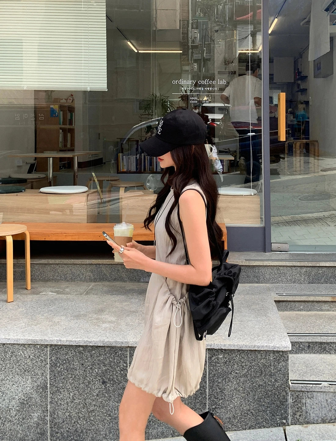 Denim Jumpsuit Set - Kids Two Piece Light Blue