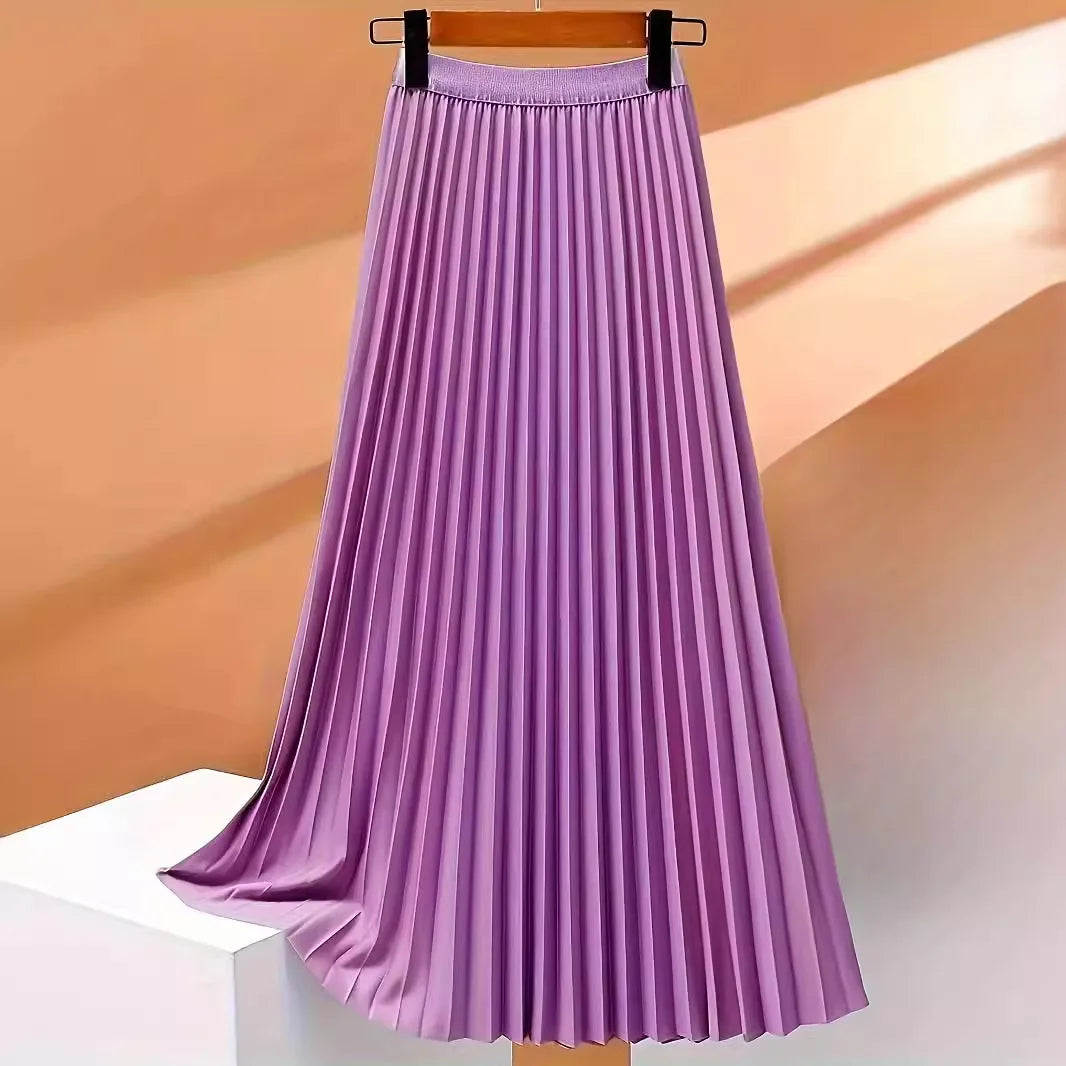 Pleated Skirt - Vintage Goth Party Elegant