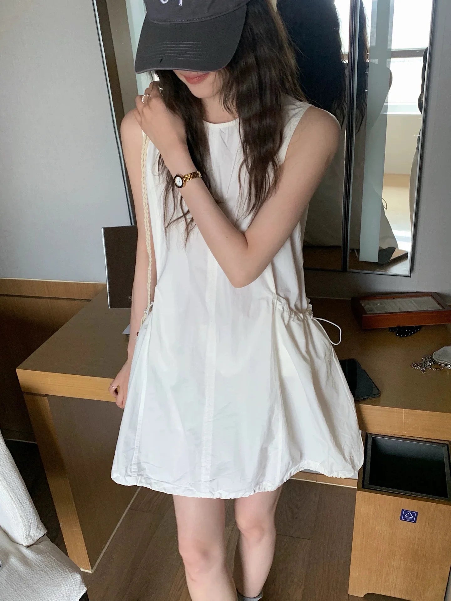 Denim Jumpsuit Set - Kids Two Piece Light Blue