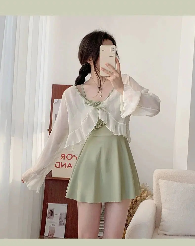 Vestido Playa Cubre Abdomen - Conservador Estilizante Verano