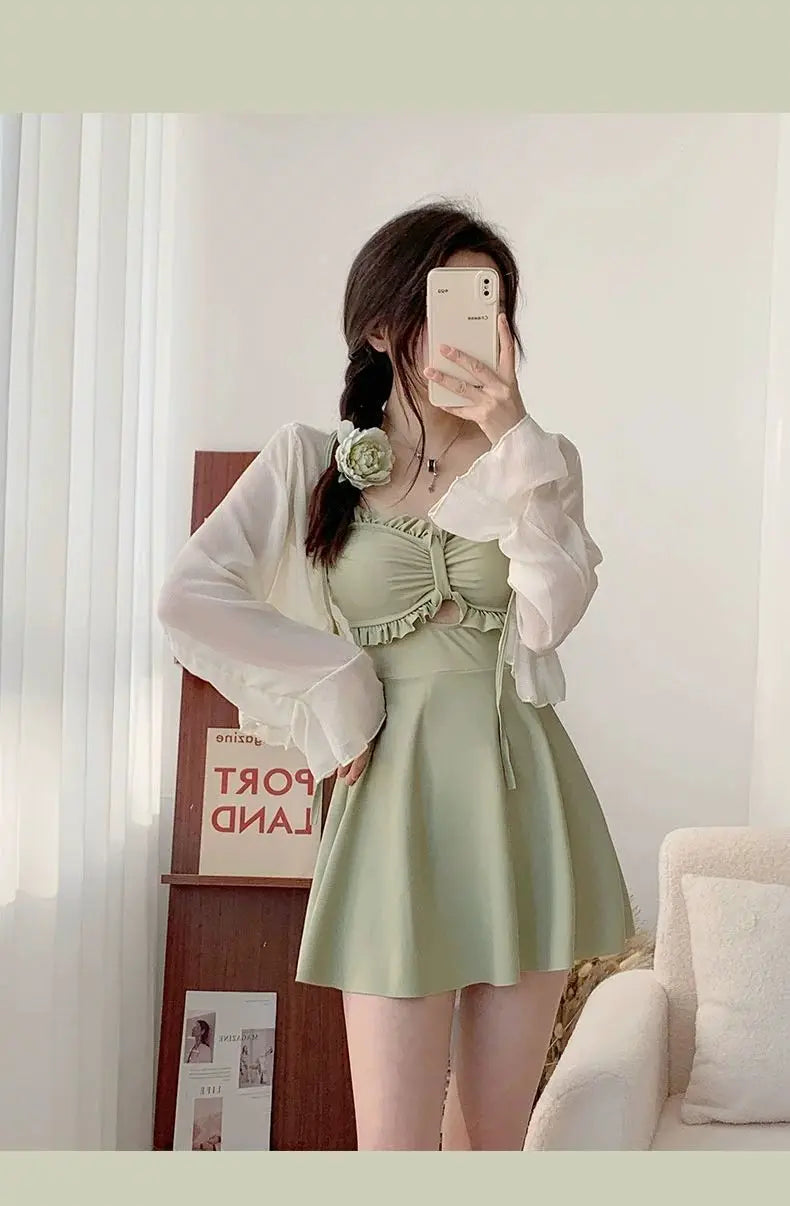 Vestido Playa Cubre Abdomen - Conservador Estilizante Verano