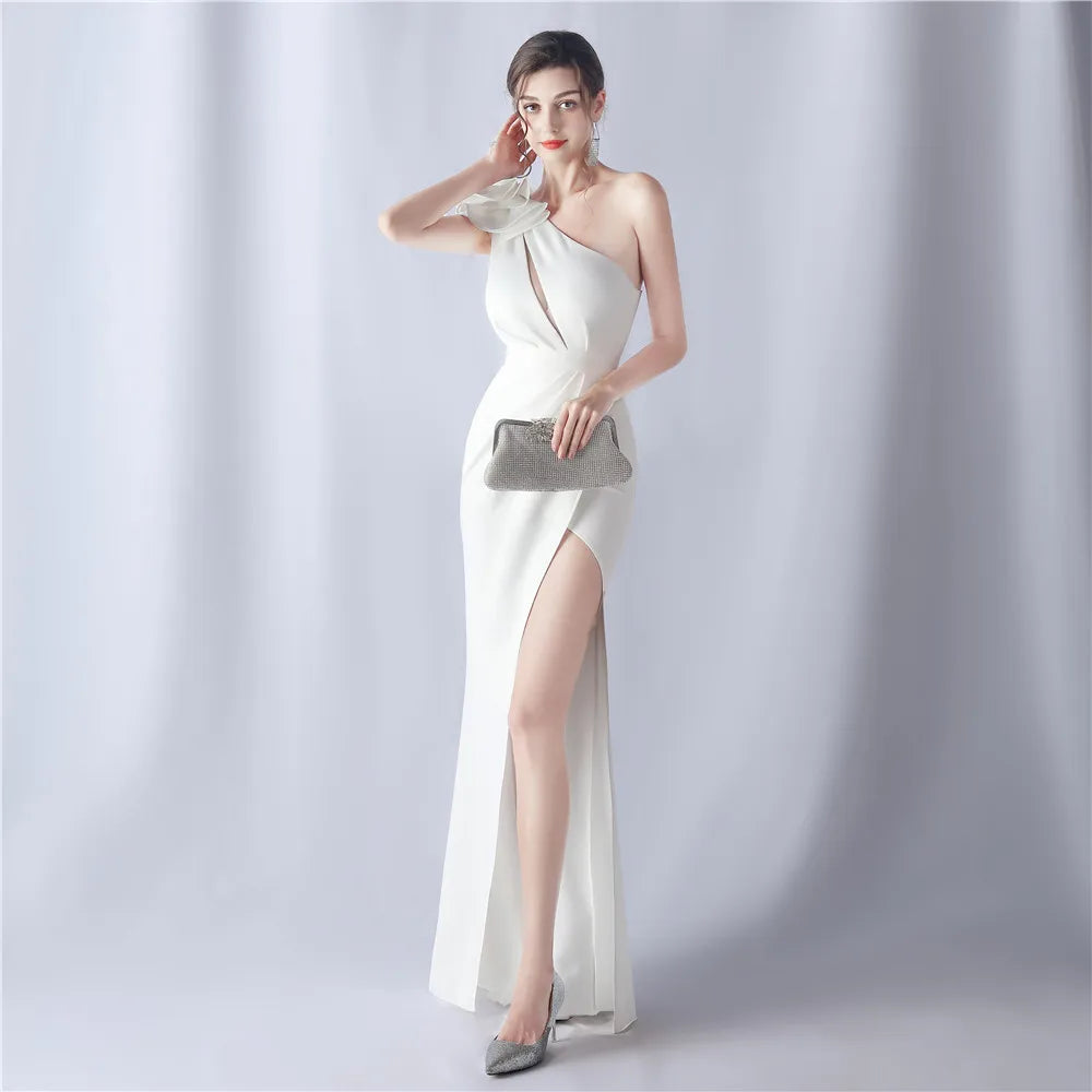 Prom Dress - Satin Simple Elegant Gala