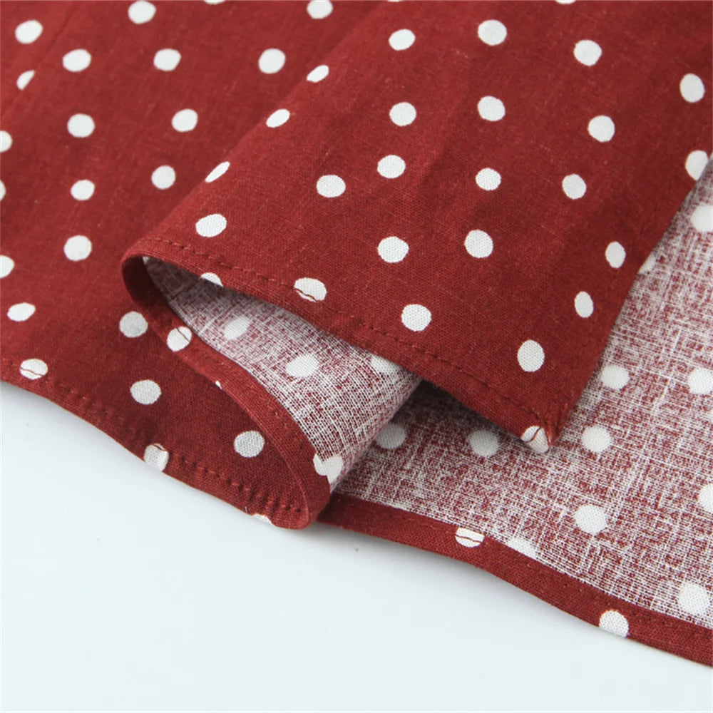 Polka Dot Dress - Slim Fit Temperament