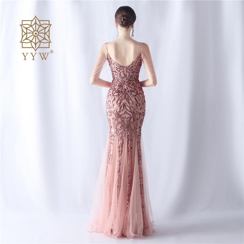 Prom Dress - Sequin Long Cocktail Luxury
