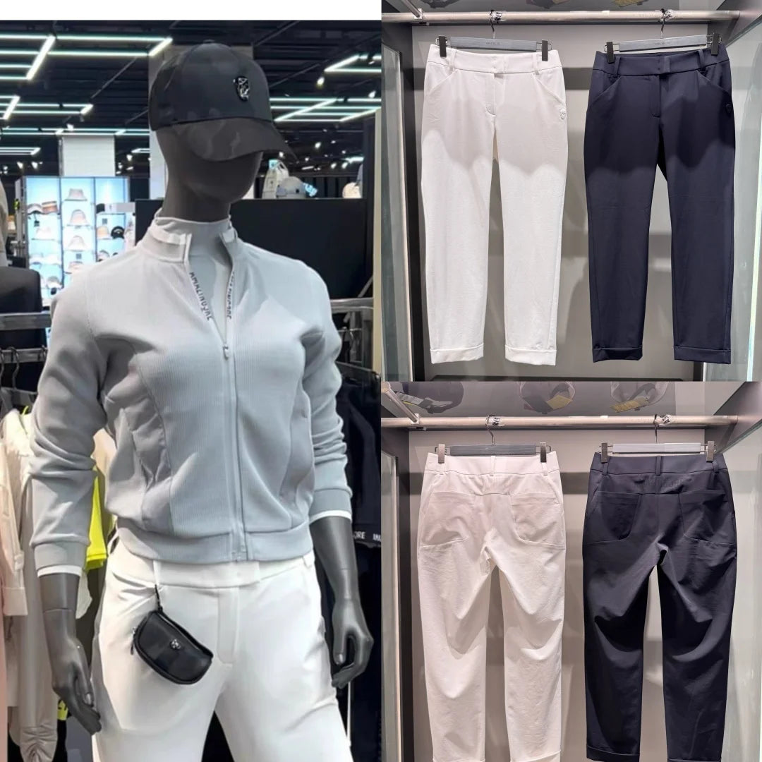 Straight Leg Pants - Casual Golf Sports